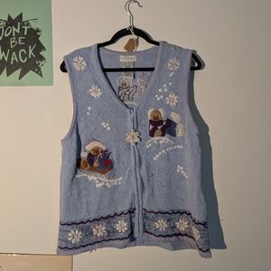 Vintage Bear Vest